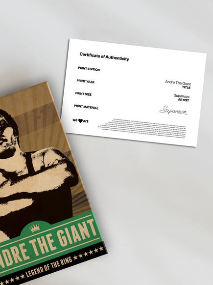 Limited Edition Certificate