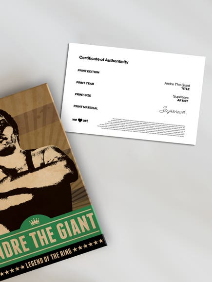 Limited Edition Certificate