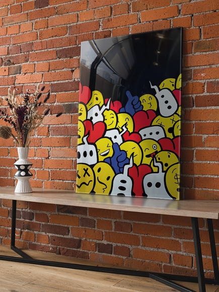 Limited Edition Art on Acrylic - Shop Banner