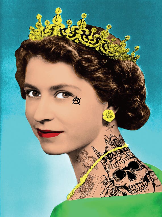 Tattooed Elizabeth by Andrew M Barlow