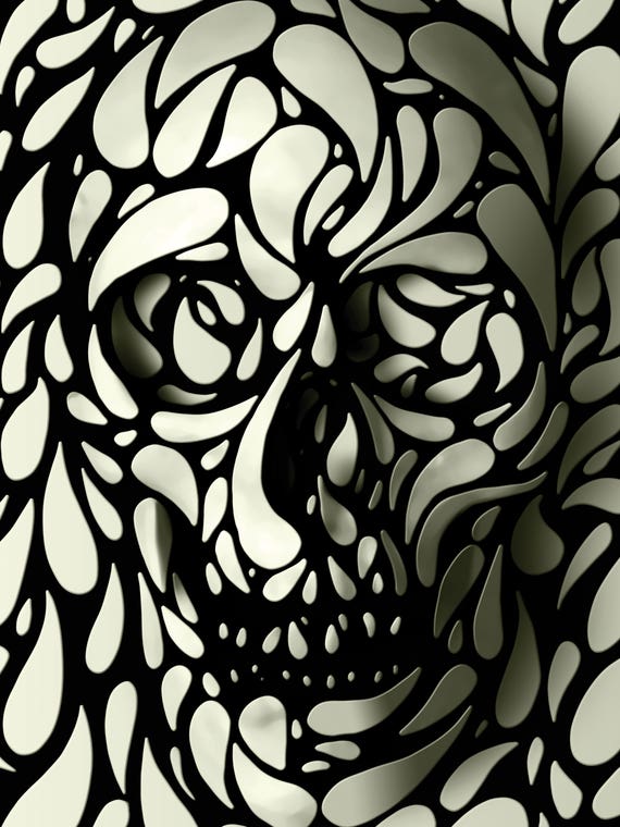 Skull #4 by Ali Gulec