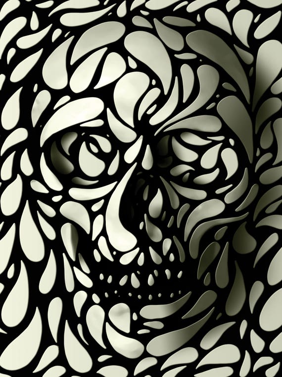 Skull #4 by Ali Gulec