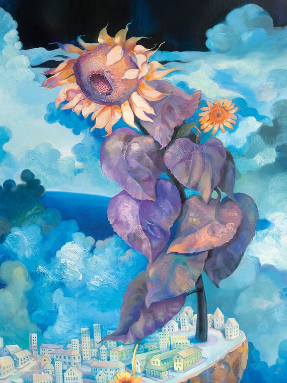 Sky Inhabitant by Anastasiia Grygorieva