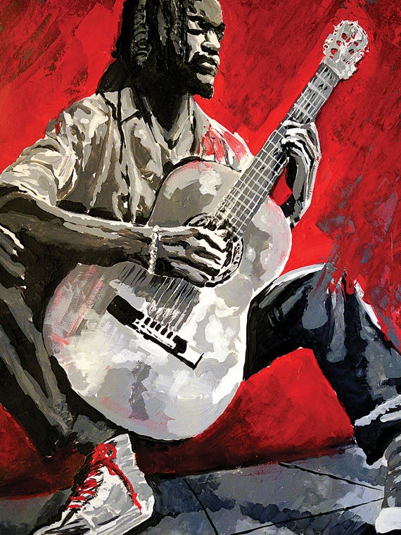 Jazz Player by Ahmad Shariff