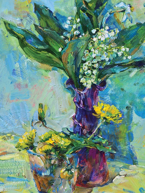 Lilies Of The Valley by Andrii Kutsachenko