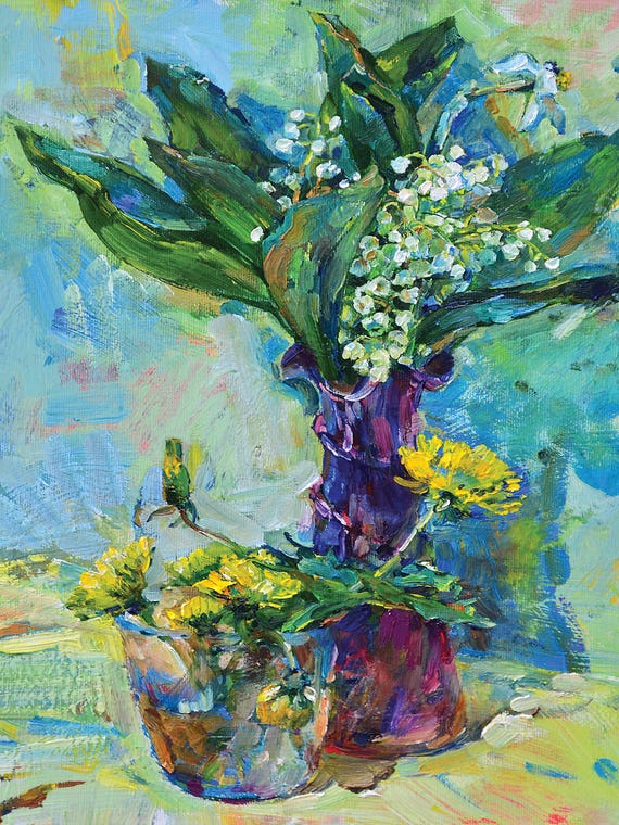 Lilies Of The Valley by Andrii Kutsachenko
