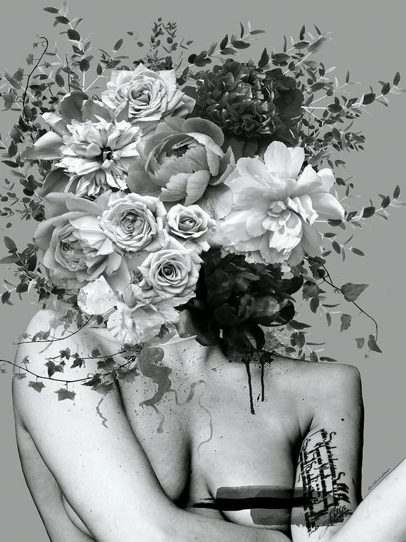 Lady Black And White by Ana Paula Hoppe