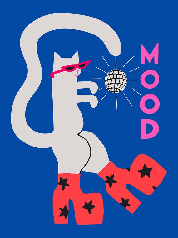 Mood Cat by Aley Wild