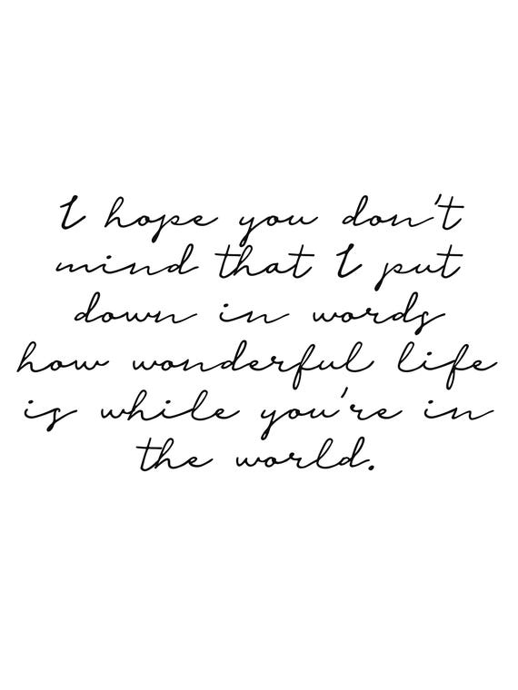 Typo №1 Rectangle by Blek Prints 