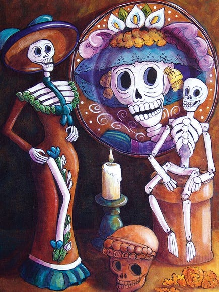 Dia de los Muertos Content Card
