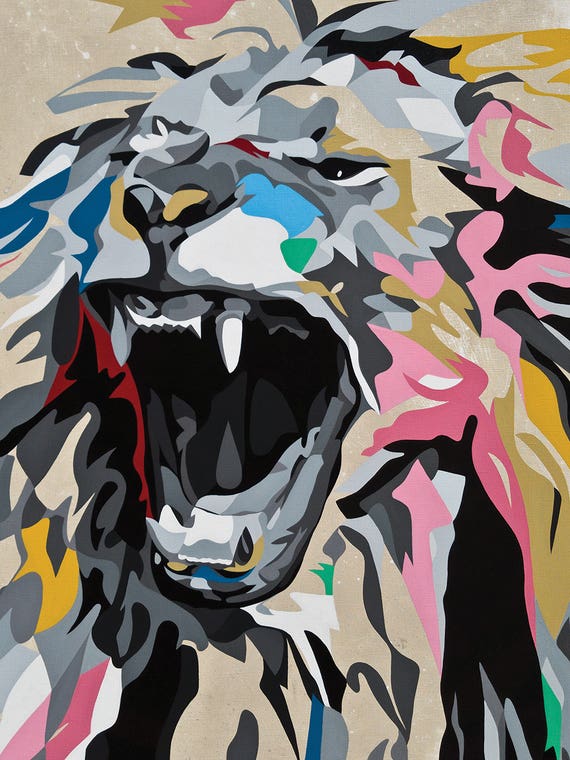Roaring Lion by DAAS