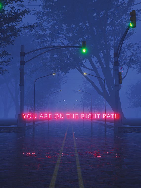 Keep Walking by Davansh Atry