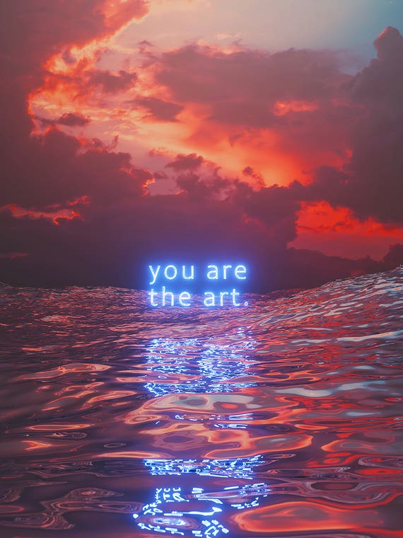 You Are The Art by Davansh Atry
