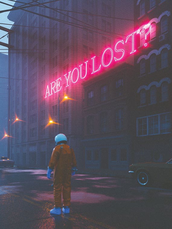 Are You Lost by Davansh Atry