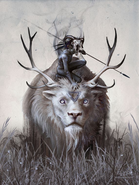 A Boy And His Beast by Eran Fowler