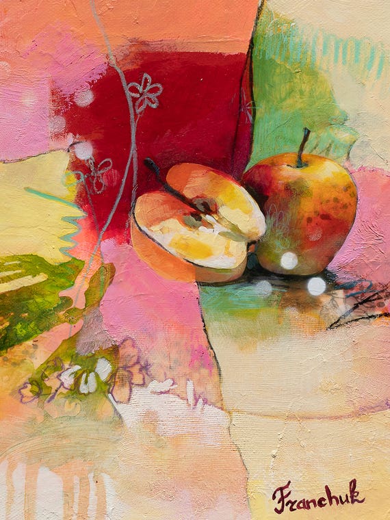 Apple Blossoms I by Esther Franchuk