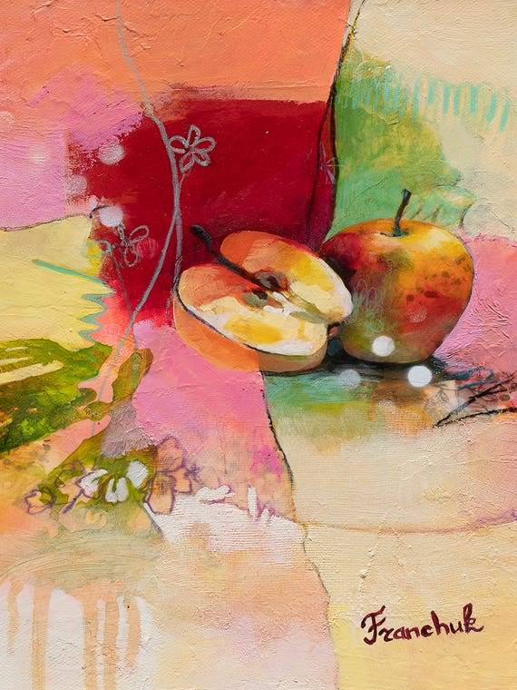Apple Blossoms I by Esther Franchuk