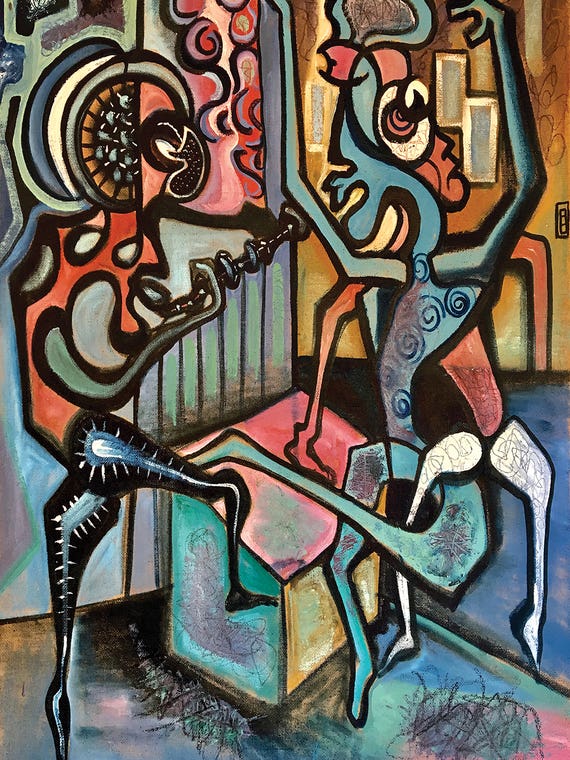 Funky Abstract XIV by Frantisek Florian
