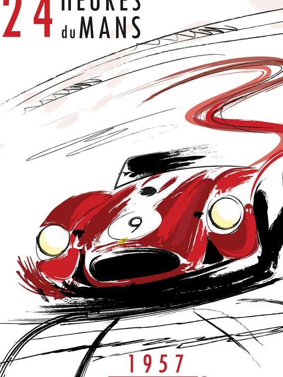 Ferrari 24 Hr Le Mans by Fly Graphics