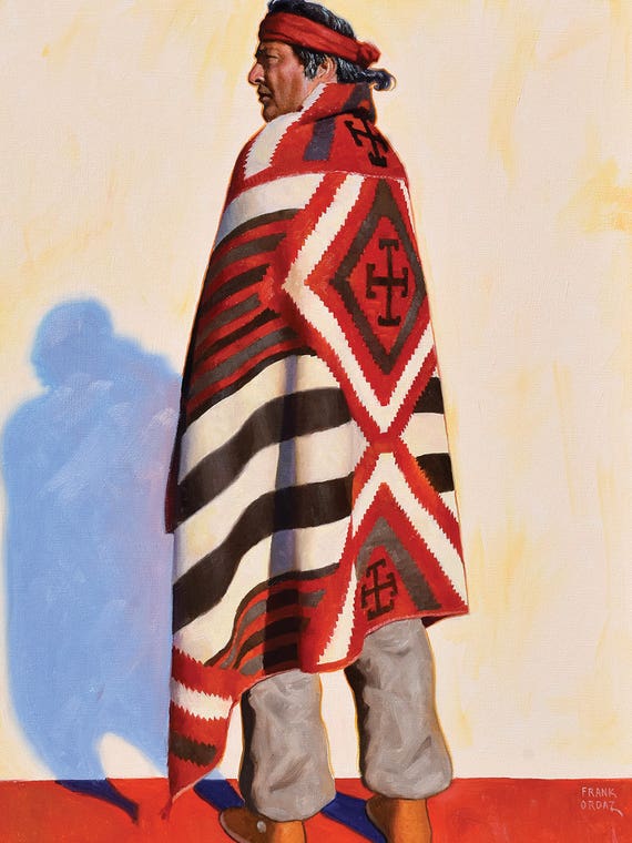 Navajo Chief by Frank Ordaz