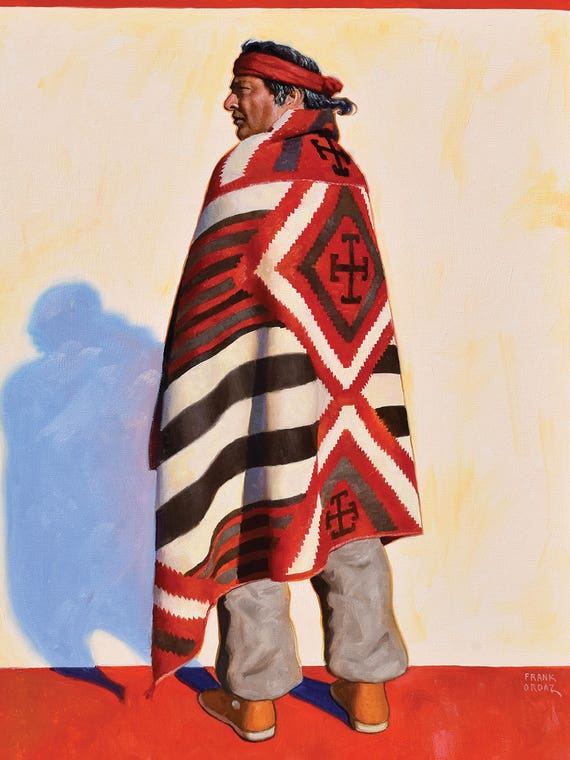 Navajo Chief by Frank Ordaz