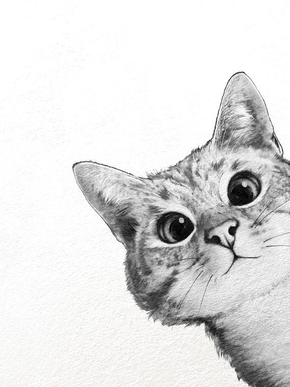 Sneaky Cat by Laura Graves