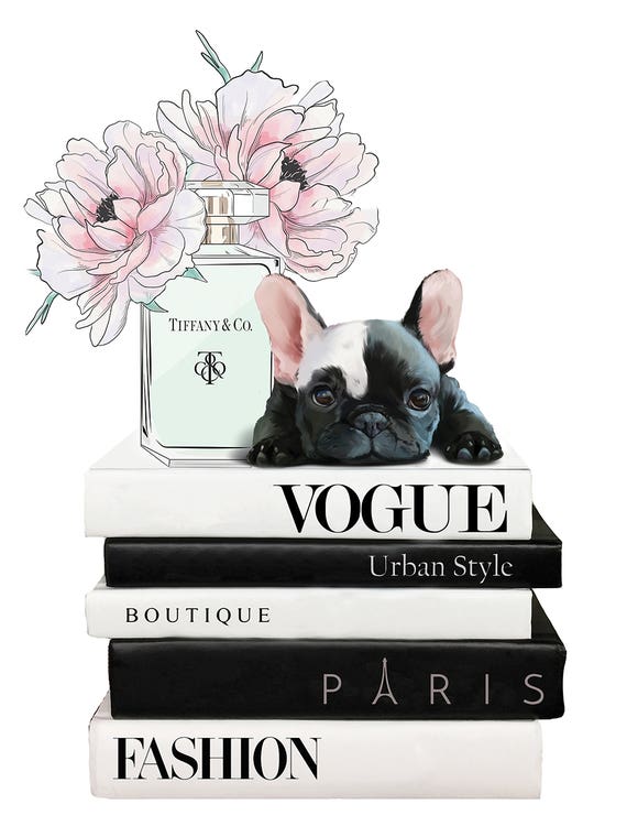 Cute Frenchie by Heather Grey