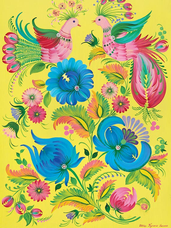 Love Dialogue by Halyna Kulaga