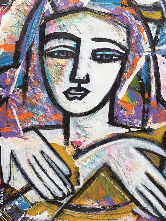 Modern Mona by Ilene Richard