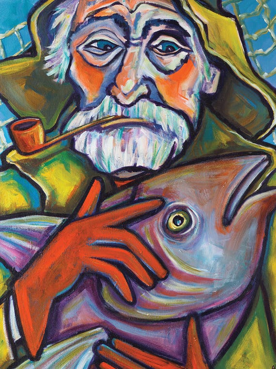 Gloucester Fisherman by Ilene Richard