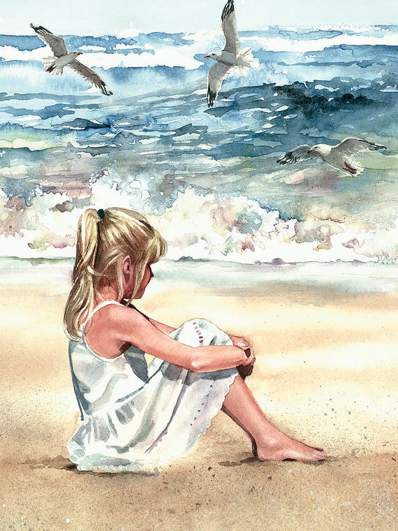 Beach Breeze by Judith Stein