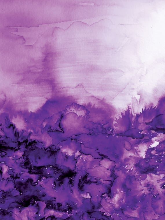 Into Eternity - Purple by Julia Di Sano