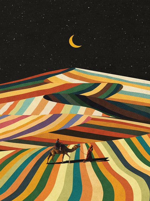 Arabian Wanderer by Stonecollages