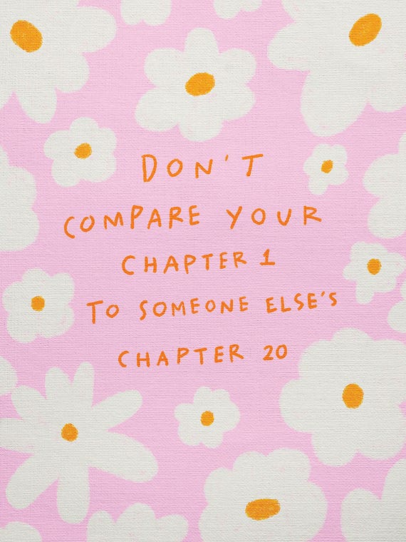 Don't Compare Your Chapters by Kartika Paramita