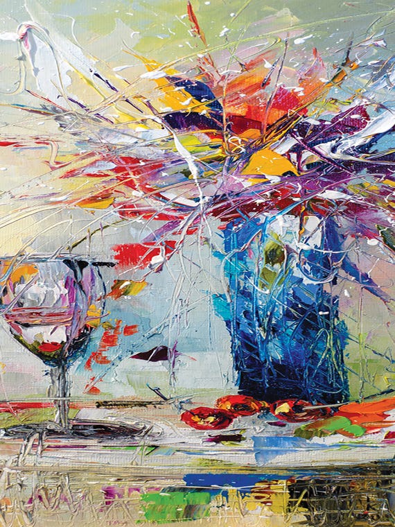 Still Life With Glass by KuptsovaArt