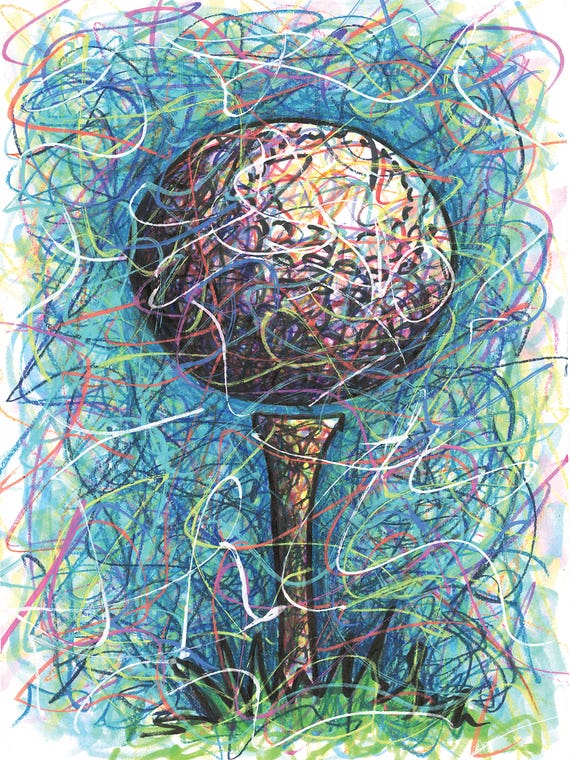 Golf Tee by Kitslam 