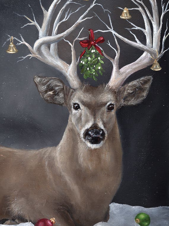 Holiday Stag by Kyra Wilson