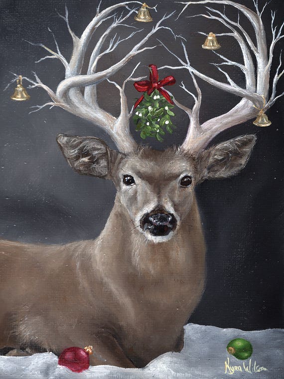 Holiday Stag by Kyra Wilson