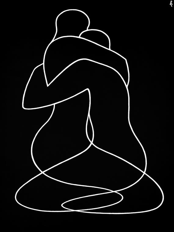 Embrace by Lia Chechelashvili