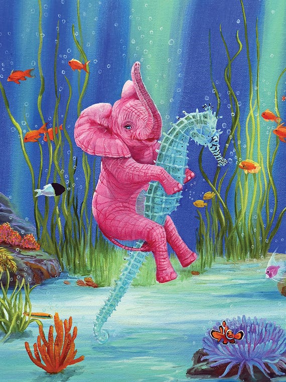 Aqua Marine Gems Of The Sea by Laura Curtin