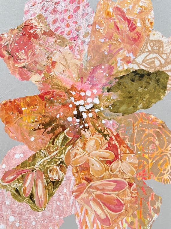 Ava's Beautiful Orange Garden by Leanne Daquino