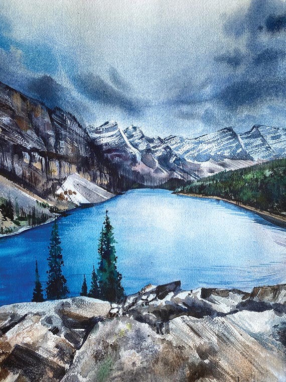 Alluring Moraine by Liam Kumawat