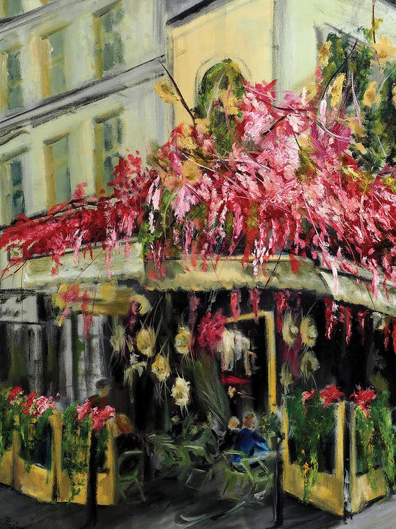 Paris Cafe - Maison Sauvage by Ruslana Levandovska