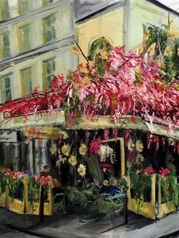 Paris Cafe - Maison Sauvage by Ruslana Levandovska