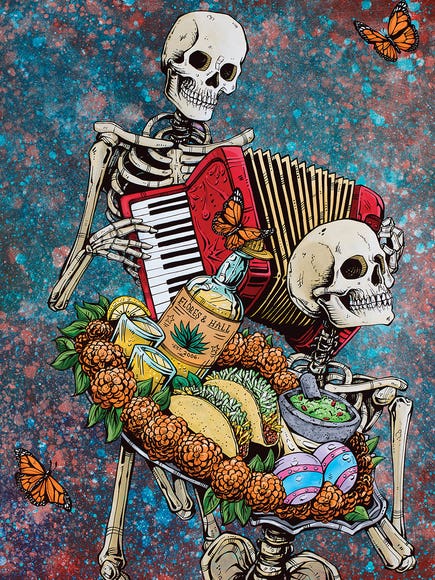 Dia de los Muertos Content Card