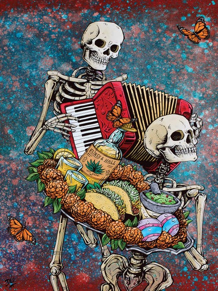 Dia de los Muertos Content Card