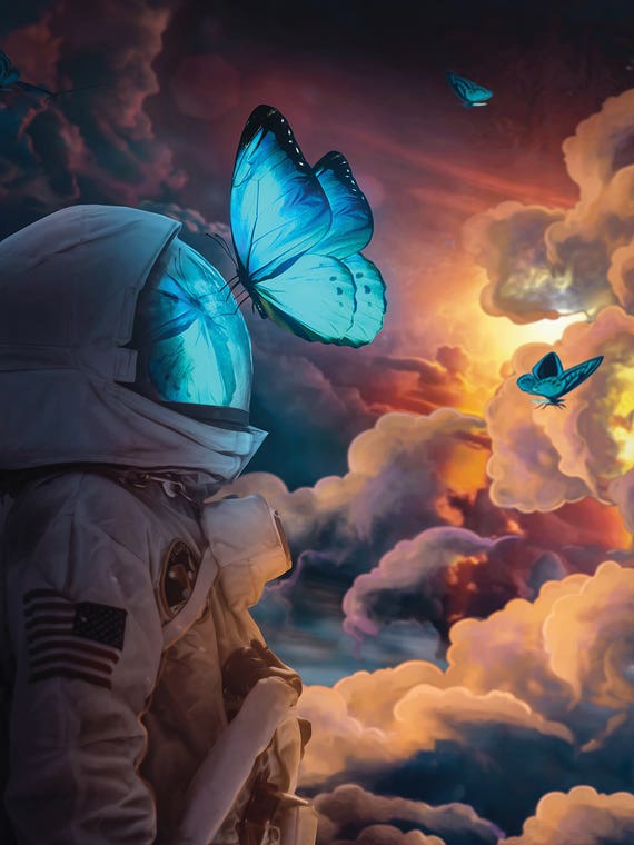 The Social Butterfly by Marischa Becker