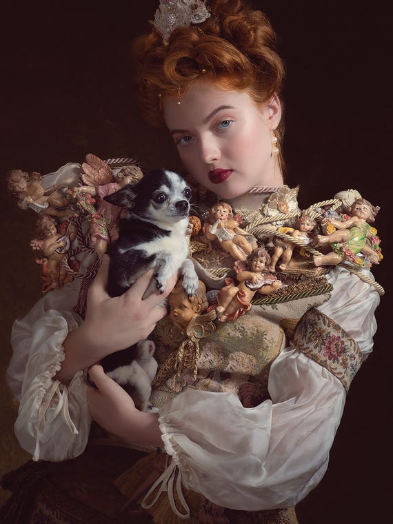 Angels Up To The Neck by Michaela Durisova