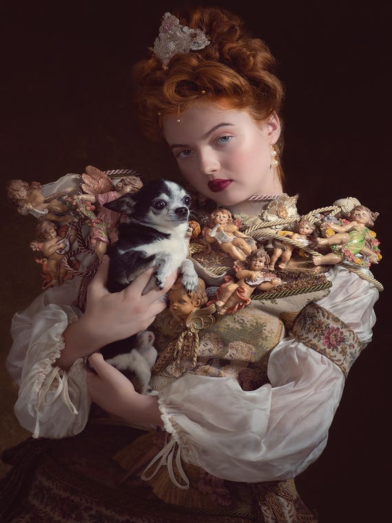 Angels Up To The Neck by Michaela Durisova