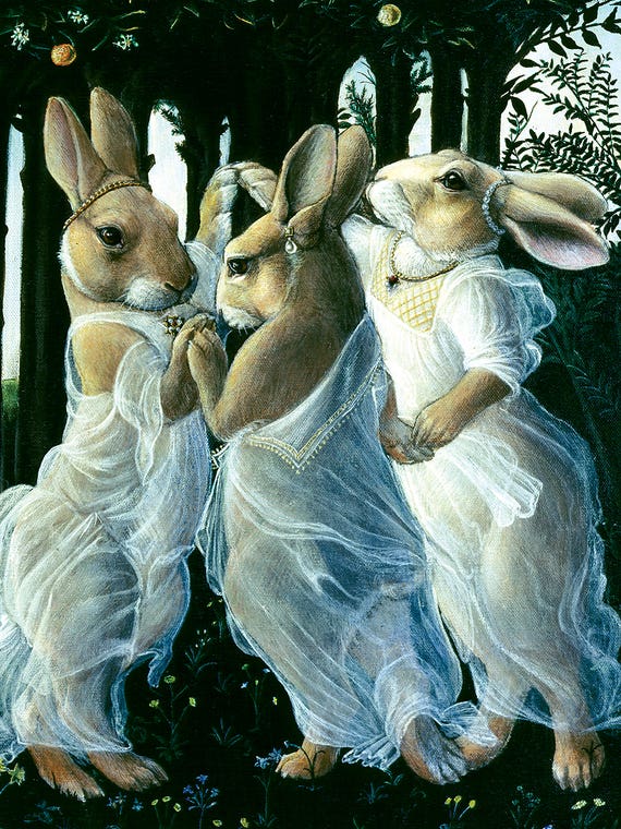 Bunny Graces by Melinda Copper
